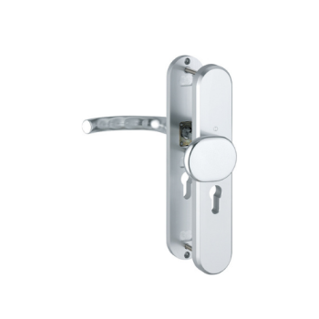 Hoppe Tokyo veiligheidsbeslag knop/kruk - Aluminium F1 - PC55 RS (afgerond) - SKG*** Hoppe Tokyo veiligheidsbeslag knop/kruk - Aluminium F1 - PC55 RS (afgerond) - SKG***