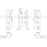Hoppe Tokyo veiligheidsbeslag kruk/kruk - Aluminium F1 - PC72 - SKG*** Hoppe Tokyo veiligheidsbeslag kruk/kruk - Aluminium F1 - PC72 - SKG***