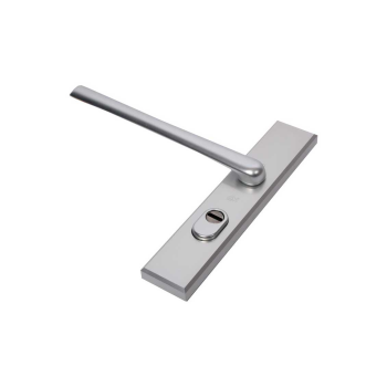 Hoppe hefschuifgreep rechthoekig korte hals voor buitendeuren 2236ZA - PC69 F1 Hoppe hefschuifgreep rechthoekig korte hals voor buitendeuren 2236ZA - PC69 F1