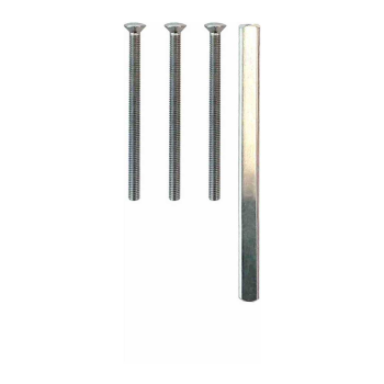 Hoppe montage set hefschuifgreep greep/greep verkorte hals - DD 70-80 Hoppe montage set hefschuifgreep greep/greep verkorte hals - DD 70-80