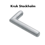 Hoppe blind buitenschild RVS zonder cilindergat (afgerond) - SKG***