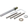 Hoppe New York veiligheidsbeslag kruk/kruk - aluminium F1 - PC92 met kerntrekbeveiliging (afgerond) - SKG*** Hoppe New York veiligheidsbeslag kruk/kruk - aluminium F1 - PC92 met kerntrekbeveiliging (afgerond) - SKG***