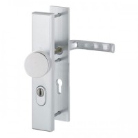 Hoppe London veiligheidsbeslag vaste knop (rond)/kruk F1 PC55 LS met kerntrekbeveiliging (rechthoekig) - SKG*** Hoppe London veiligheidsbeslag vaste knop (rond)/kruk F1 PC55 LS met kerntrekbeveiliging (rechthoekig) - SKG***
