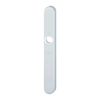 Hoppe smalschild blind zonder cilindergat buitenschild (afgerond) - SKG** Hoppe smalschild blind zonder cilindergat buitenschild (afgerond) - SKG**