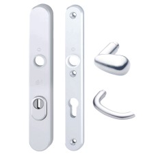 Hop&shy;pe Mar&shy;seil&shy;le smal&shy;schild vas&shy;te knop/kruk F1 PC55 LS met kern&shy;trek&shy;be&shy;vei&shy;li&shy;ging (af&shy;ge&shy;rond) - SKG***