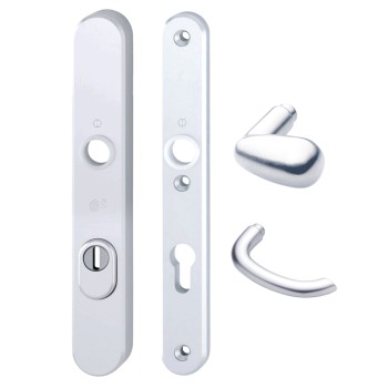 Hoppe Marseille smalschild draaibare knop/kruk F1 PC55 LS met kerntrekbeveiliging (afgerond) - SKG*** Hoppe Marseille smalschild draaibare knop/kruk F1 PC55 LS met kerntrekbeveiliging (afgerond) - SKG***