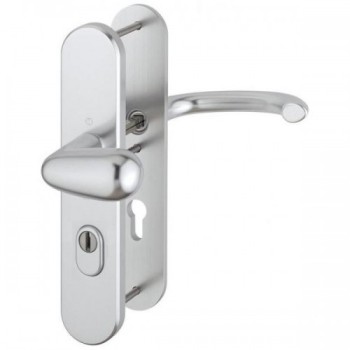 Hoppe Marseille veiligheidsbeslag draaibare knop/kruk F1 PC72 LS met kerntrekbeveiliging (draaibaar) - SKG***