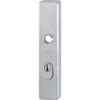 Hoppe los buitenschild F69 PC55 met kerntrekbeveiliging RVS (rechthoekig) - SKG***