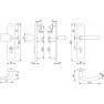 Hoppe Trondheim veiligheidsbeslag knop/kruk F69 PC55 LS met kerntrekbeveiliging RVS (afgerond) - SKG*** Hoppe Trondheim veiligheidsbeslag knop/kruk F69 PC55 LS met kerntrekbeveiliging RVS (afgerond) - SKG***