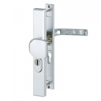 Hoppe London smalschild knop/kruk - Aluminium F1 - PC72 LS met kerntrekbeveiliging (rechthoekig) - SKG*** Hoppe London smalschild knop/kruk - Aluminium F1 - PC72 LS met kerntrekbeveiliging (rechthoekig) - SKG***