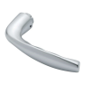 Hoppe New York seniorenbeslag knop/kruk F1 PC72 LS met kerntrekbeveiliging (afgerond) - SKG***