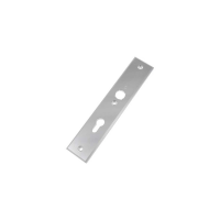 Hoppe veiligheidsbeslag los binnenschild F1 PC72 4 kerven tbv vaste knop (rechthoekig) 