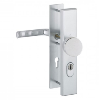 Hoppe London veiligheidsbeslag draaibare knop (rond)/kruk F1 PC55 RS met kerntrekbeveiliging (rechthoekig) - SKG*** Hoppe London veiligheidsbeslag draaibare knop (rond)/kruk F1 PC55 RS met kerntrekbeveiliging (rechthoekig) - SKG***