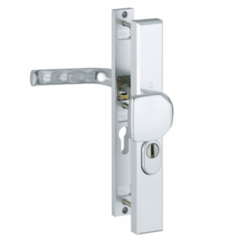Hoppe London smalschild knop/kruk - Aluminium F1 - PC92 RS met kerntrekbeveiliging (rechthoekig) - SKG*** Hoppe London smalschild knop/kruk - Aluminium F1 - PC92 RS met kerntrekbeveiliging (rechthoekig) - SKG***