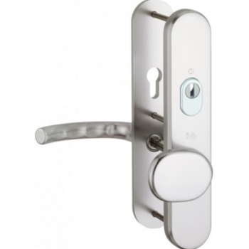Hoppe Tokyo seniorenbeslag knop/kruk F1 PC72 RS met kerntrekbeveiliging (afgerond) - SKG***