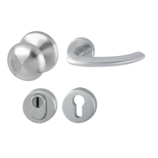 Hop&shy;pe Mar&shy;seil&shy;le voor&shy;deur ro&shy;zet&shy;be&shy;slag knop/kruk met kern&shy;trek&shy;be&shy;vei&shy;li&shy;ging RVS (rond) DD38-58 mm - SKG***