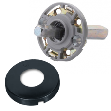 Hop&shy;pe kruk-mon&shy;ta&shy;ge&shy;mo&shy;du&shy;le - af&shy;ge&shy;rond - zwart - deur&shy;dik&shy;te 38 t/m 42 mm