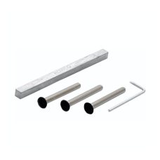 Hop&shy;pe krukstift&shy;gar&shy;ni&shy;tuur kruk/kruk zwart - deur&shy;dik&shy;te 38 t/m 43 mm (snel&shy;stift)