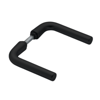 Hoppe Bonn deurkrukken - zwart - 44 t/m 53 mm Hoppe Bonn deurkrukken - zwart - 44 t/m 53 mm
