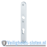 Hoppe buiten- en binnen smalschildF1 PC72 met kerntrekbeveiliging (afgerond) - SKG***