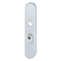 Hoppe veiligheidsbeslag los buitenschild F1 PC55 met kerntrekbeveiliging (afgerond) - SKG***