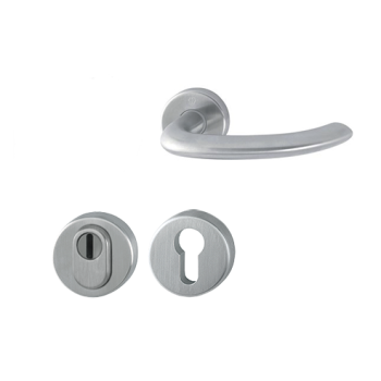 Hoppe Marseille voordeur rozetbeslag met kerntrekbeveiliging RVS (rond) DD38-58 mm - SKG*** Hoppe Marseille voordeur rozetbeslag met kerntrekbeveiliging RVS (rond) DD38-58 mm - SKG***