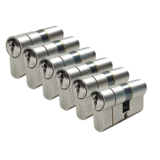 Iseo F6 Extra S cilinder met kerntrekbeveiliging - SKG*** Nikkel (6x) Iseo F6 Extra S cilinder met kerntrekbeveiliging - SKG*** Nikkel (6x)