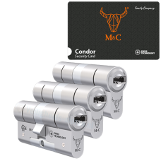M&C Con&shy;dor ci&shy;lin&shy;der met kern&shy;trek&shy;be&shy;vei&shy;li&shy;ging (3x) - SKG***