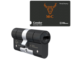 M&C Con&shy;dor ci&shy;lin&shy;der met kern&shy;trek&shy;be&shy;vei&shy;li&shy;ging (1x) - zwart - SKG***