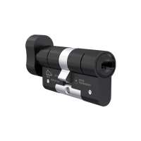 M&C Condor knopcilinder met kerntrekbeveiliging - zwart - SKG*** M&C Condor knopcilinder met kerntrekbeveiliging - zwart - SKG***