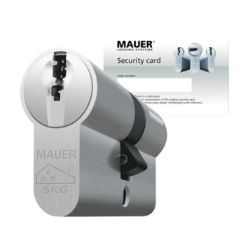 Mauer DT1 cilinder met kerntrekbeveiliging - SKG*** Mauer DT1 cilinder met kerntrekbeveiliging - SKG***