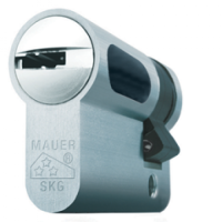 Mauer New Wave 4 halve cilinder met kerntrekbeveiliging - SKG*** Mauer New Wave 4 halve cilinder met kerntrekbeveiliging - SKG***