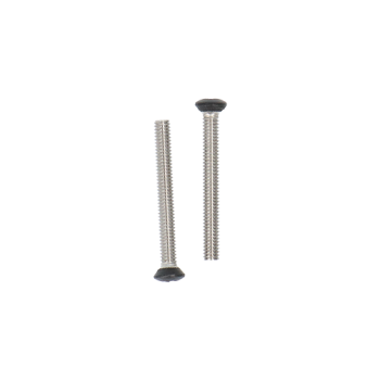 Nemef schroevenset t.b.v. 3400-2 serie (rozet) - deurdikte 53 t/m 57 mm - zwart