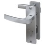 Nemef 3407-2 veiligheidsbeslag kortschild kruk/ kruk met kerntrekbeveiliging PC72 deurdikte 38 tot 45 mm SKG3 Nemef 3407-2 veiligheidsbeslag kortschild kruk/ kruk met kerntrekbeveiliging PC72 deurdikte 38 tot 45 mm SKG3