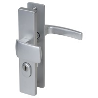 Nemef 3415-2 deurbeslag met kerntrekbeveiliging - knop/kruk - F1 - PC55 LS - rechthoekig - SKG*** Nemef 3415-2 deurbeslag met kerntrekbeveiliging - knop/kruk - F1 - PC55 LS - rechthoekig - SKG***
