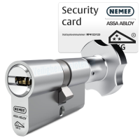 Nemef NF4 143/9 knopcilinder met kerntrekbeveiliging - SKG*** Nemef NF4 143/9 knopcilinder met kerntrekbeveiliging - SKG***