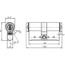 ASSA ABLOY CLIQ cilinder voor binnendeuren ASSA ABLOY CLIQ cilinder voor binnendeuren