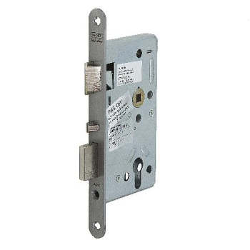 Nemef 699 zelfvergrendelend paniekslot met wisselfunctie E - DR. 1+3 - doornmaat 60 PC 72 - voorplaat afgerond 20x235 mm - EN179