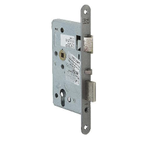 Nemef 699 zelfvergrendelend paniekslot met wisselfunctie E - DR. 2+4 - doornmaat 60 PC 72 - voorplaat afgerond 20x235 mm - EN179