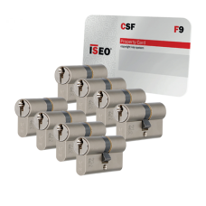 Iseo F9 cilinder met kerntrekbeveiliging - SKG*** Nikkel (8x) Iseo F9 cilinder met kerntrekbeveiliging - SKG*** Nikkel (8x)