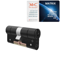 M&C Ma&shy;trix ci&shy;lin&shy;der met kern&shy;trek&shy;be&shy;vei&shy;li&shy;ging (1x) - zwart - SKG***