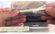 Hoppe London veiligheidsbeslag kruk/kruk - Aluminium F1 - PC92 met kerntrekbeveiliging (rechthoekig) - SKG*** Hoppe London veiligheidsbeslag kruk/kruk - Aluminium F1 - PC92 met kerntrekbeveiliging (rechthoekig) - SKG***