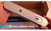 Hoppe Marseille veiligheidsbeslag draaibare knop/kruk F1 PC72 LS met kerntrekbeveiliging (draaibaar) - SKG***