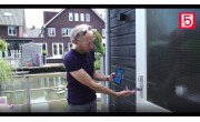 DOM Tapkey Pro knopcilinder - eenzijdige toegangscontrole met NFC/BLE - messing - SKG***